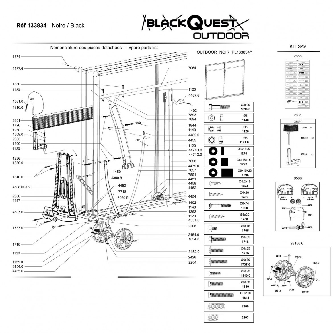Tische BLACK QUEST