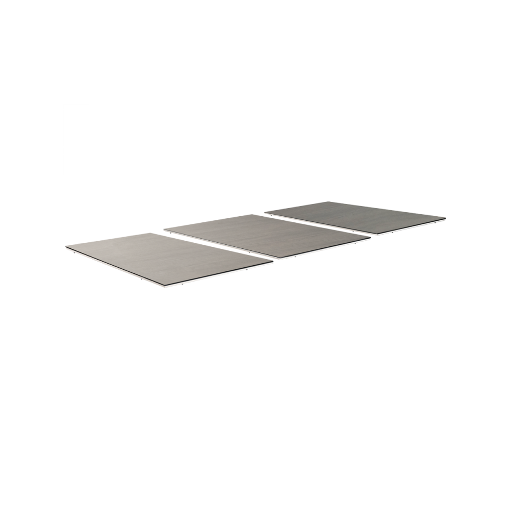 KIT Plateau de table 3P WOOD foncé pour billard CLASSIC blanc