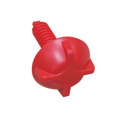 Molette poteau SPORT rouge