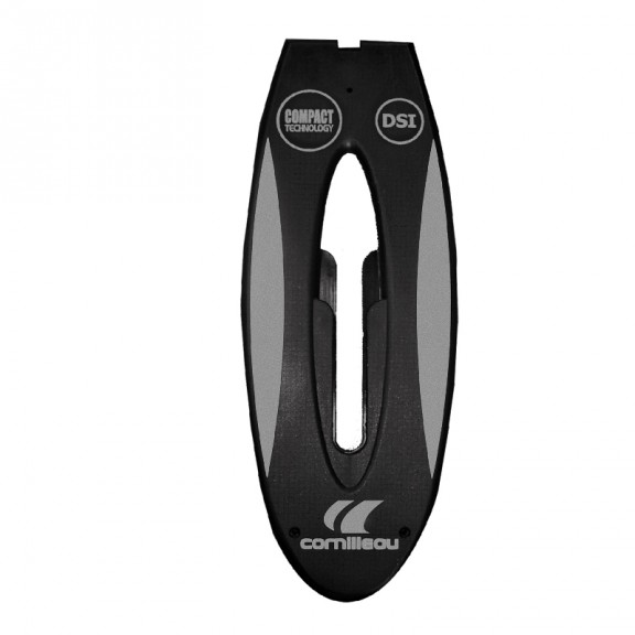 Flanc ovale Noir sérig. Grise