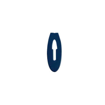 DEEP BLUE oval side Serig Grey