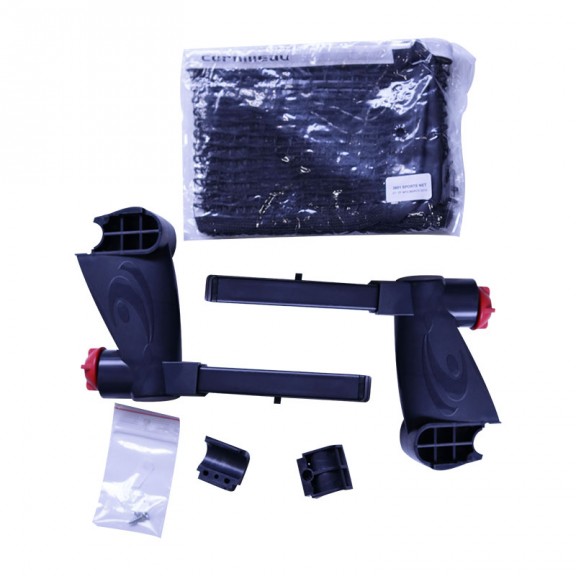 Kit retractable posts + net