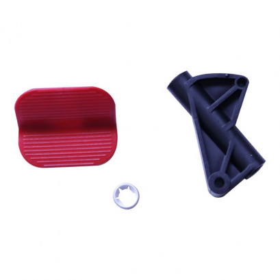 Pédale+Chape de Roues à Frein