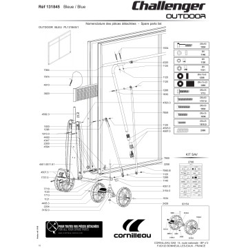 Table CHALLENGER Outdoor