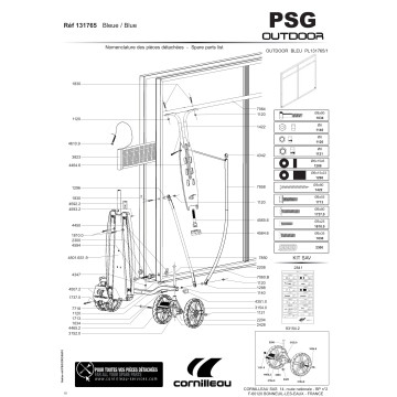 TABLE 100 S CROSSOVER OUTDOOR GRISE