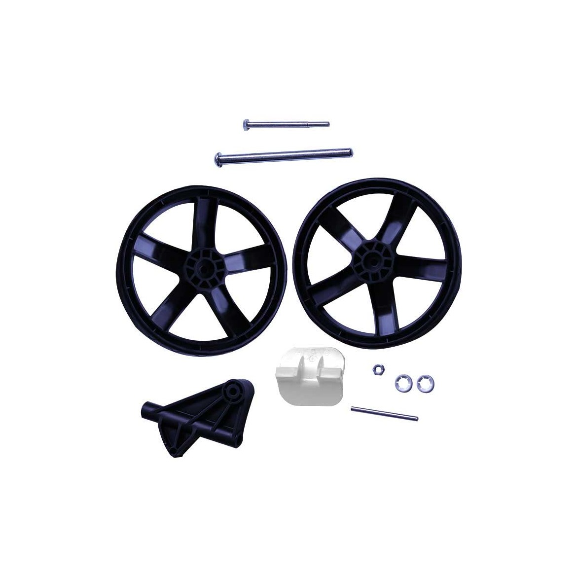 3154.0 Semi wheel Ø200x32 Black