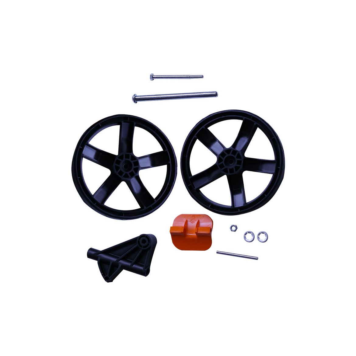 3154.0 Semi wheel Ø200x32 Black