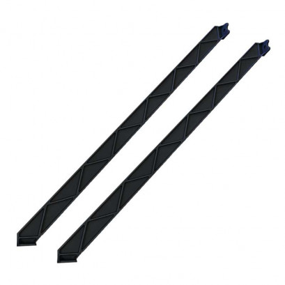 Lot de 2 Jambes de Force plastique Flanc Delta Gris