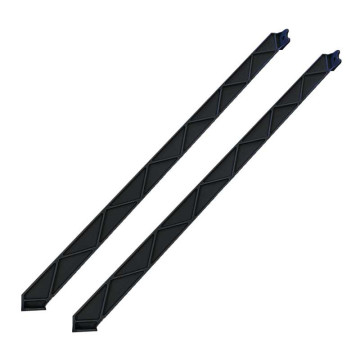 Lot de 2 Jambes de Force plastique Flanc Delta Noir