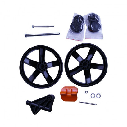 3150 Semi black Ø200x38 wheel