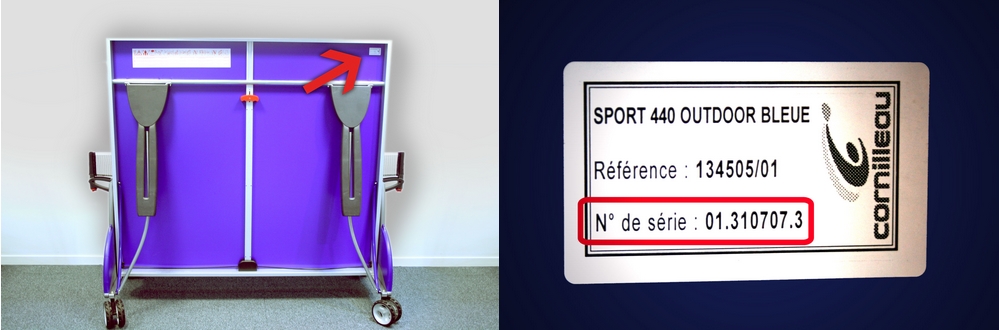 table de ping pong cornilleau